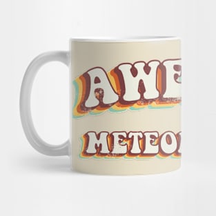 Awesome Meteorologist - Groovy Retro 70s Style Mug